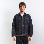 Veste DN.04 Coupe Standard Bleu Un Lavage