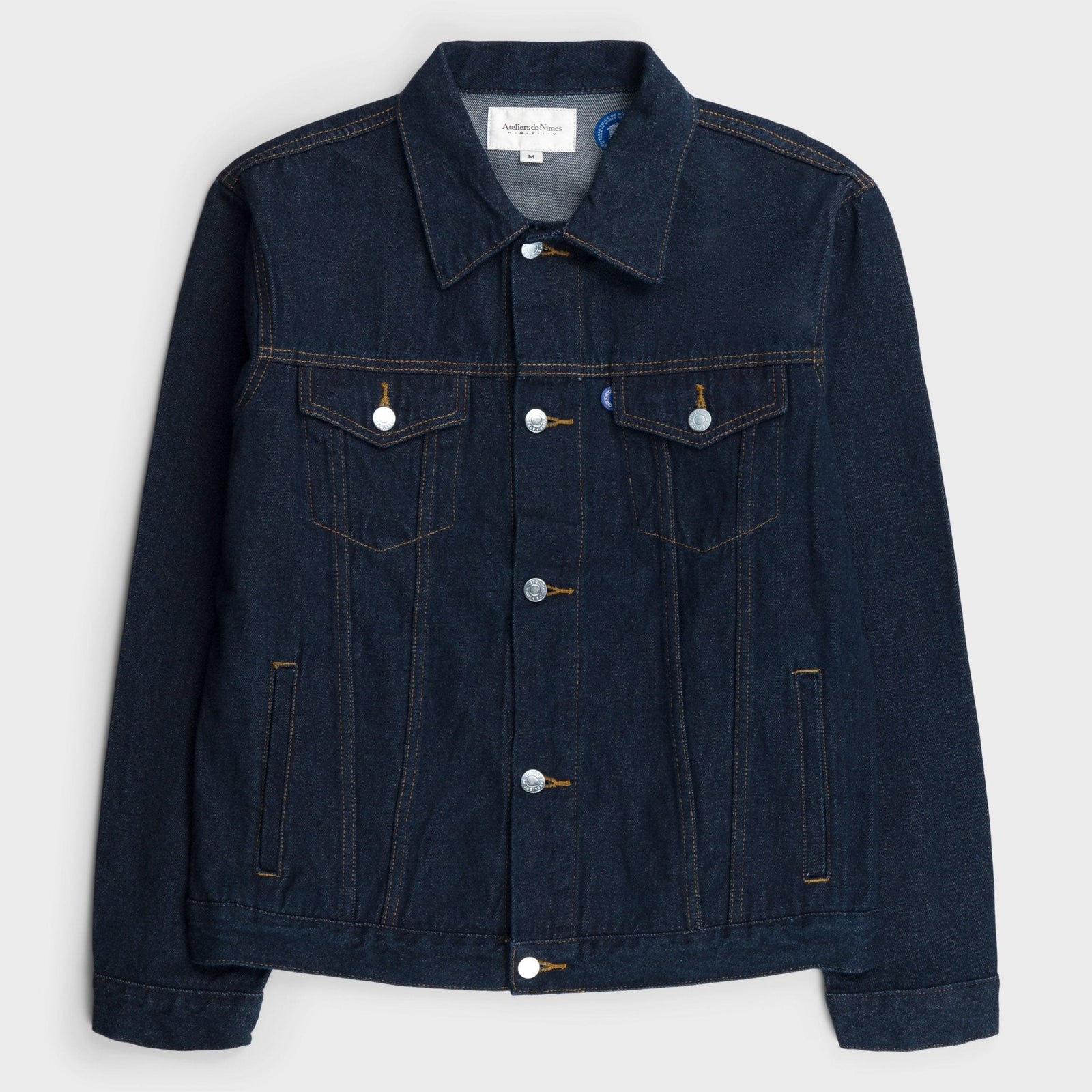 Veste DN.05 Coupe Standard Bleu Un Lavage