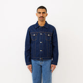Veste DN.05 Coupe Standard Bleu Un Lavage