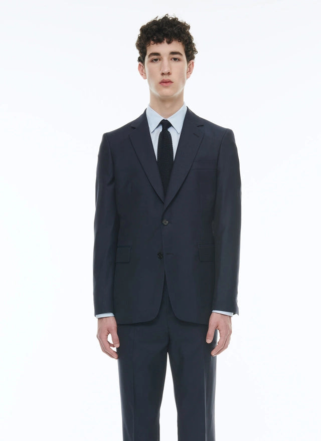 Jacket de suit en serge de laine