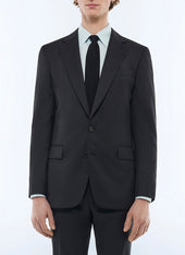 Veste De Costume En Serge De Laine