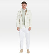 Veste saharienne en laine