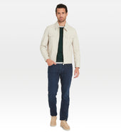 Veste En Cuir Beige