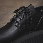 145 Oxford - Black Waxed Flesh