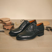 Bastion Oxford - Black Vocalou Calf