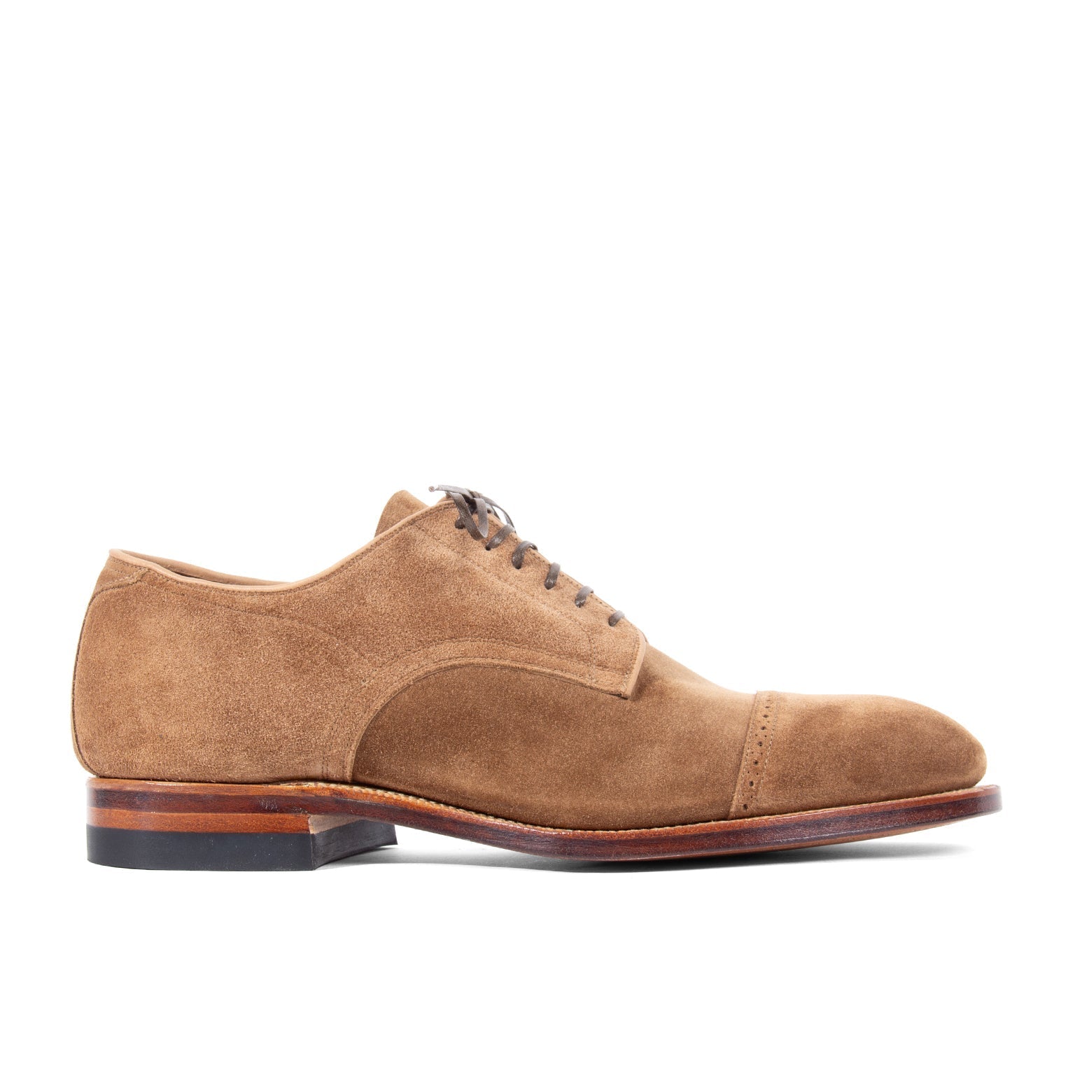 Navvy Cut Shoe Bison Janus Calf Suede