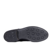 Navvy Cut Shoe - Black Alcazar Calf