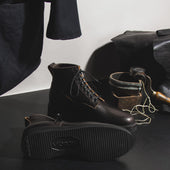 Scout Boot - Black Waxed Flesh