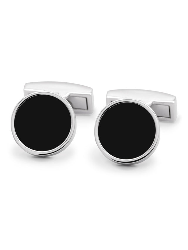 Vienne onyx cufflinks