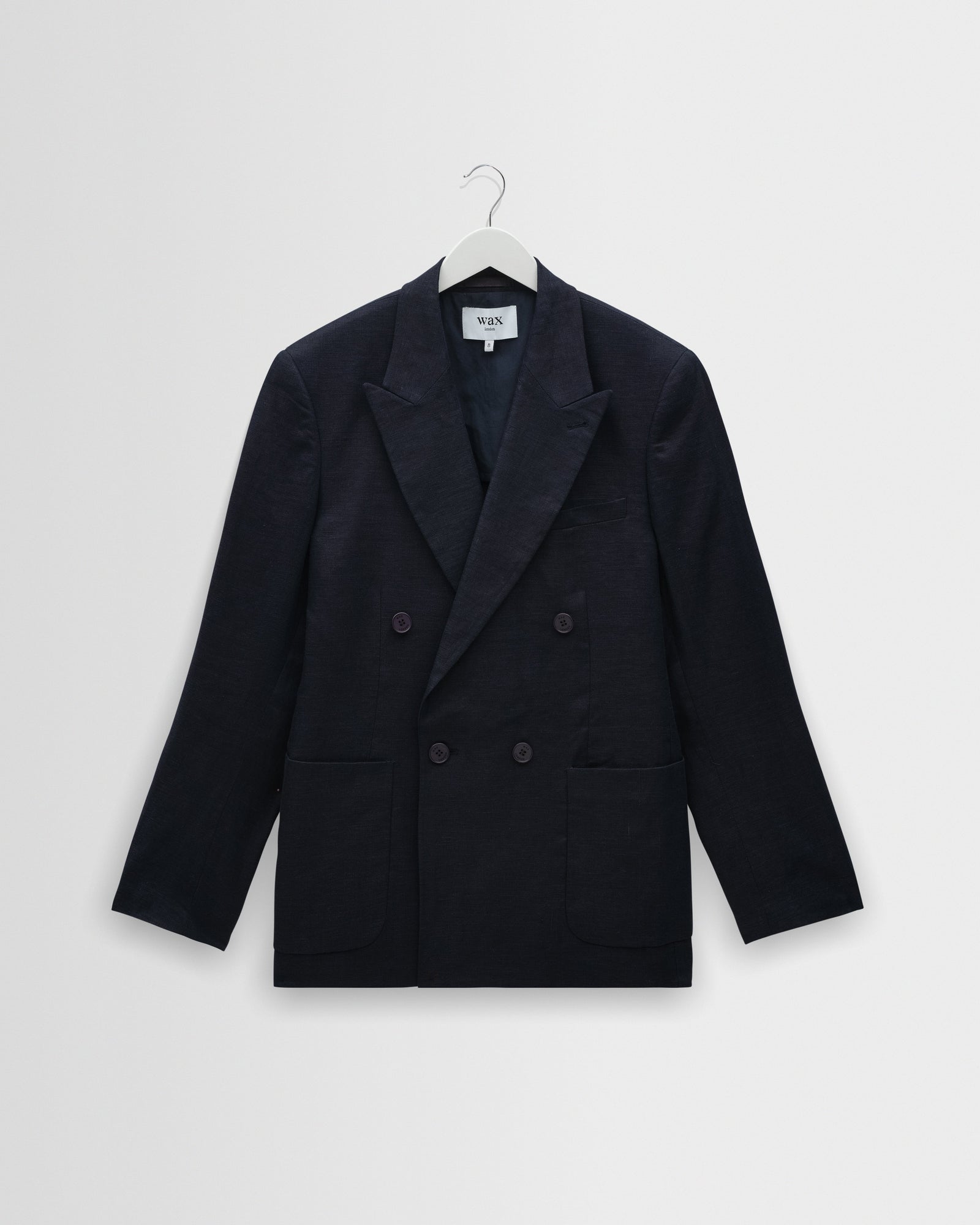 Vigo Linen Double Breasted Blazer