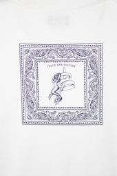 Vince Bandana Combed Cotton Tee