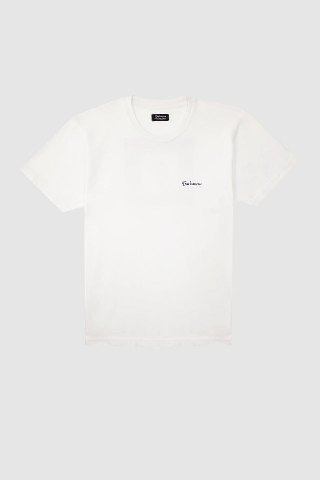 Vince Blue Bandana Combed Cotton Tee