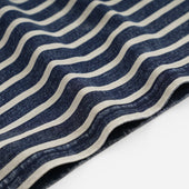 Vintage Faded Stripe Half T Shirt