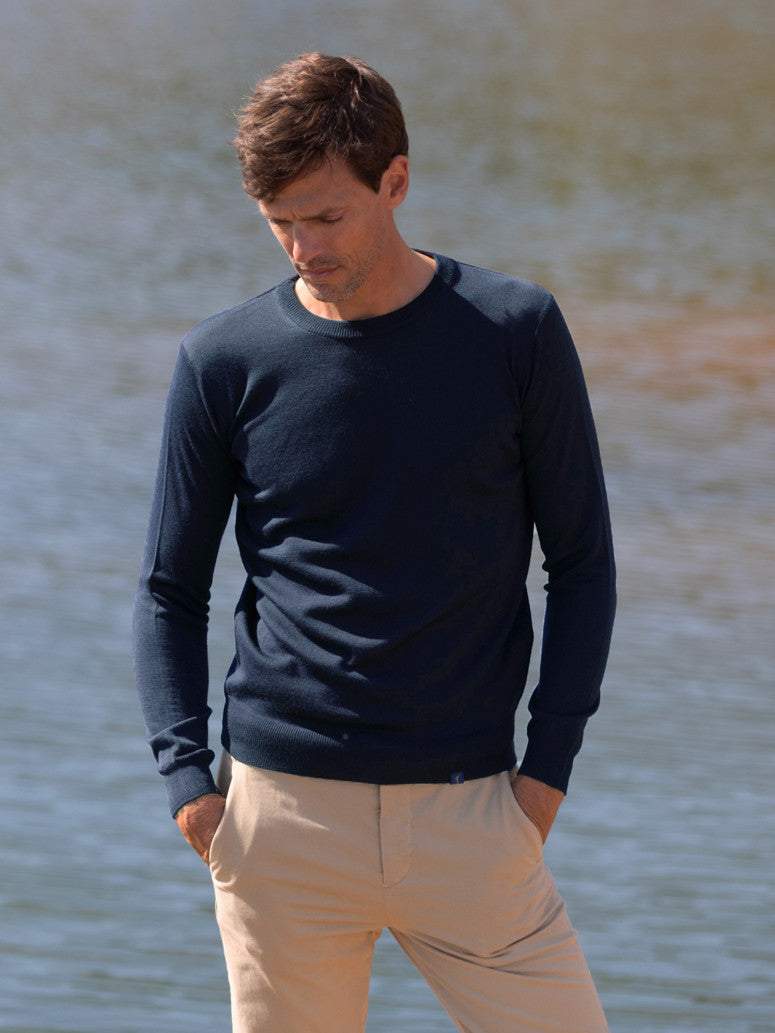 Virgin Wool Crewneck Sweater