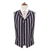 Hadley Navy Stripe Waistcoat