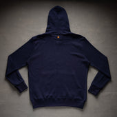 Glory Days Indigo Dyed Thermal Zip Hoodie
