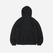 Waffle Hood Zip Up Parka