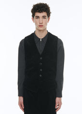 Corduroy suit waistcoat