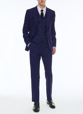 Virgin Wool Serge Suit Vest