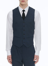 Of Wool Canvas Waistcoat