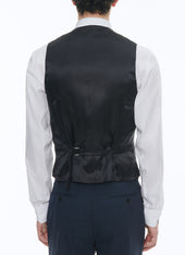Of Wool Canvas Waistcoat