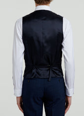Wool Canvas Waistcoat With Of