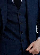 Wool Canvas Waistcoat With Of