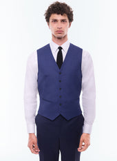 Suit Vest In Wool With