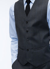 Of Wool Canvas Waistcoat