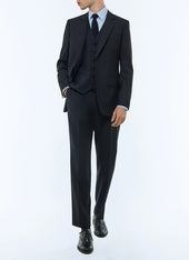 Wool Canvas Suit Vest