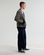Walker And Ecru Bubble Knit Cardigan