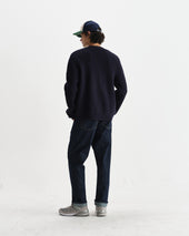Walker Rib Stitch Knit Cardigan