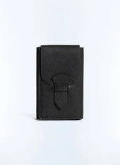 Plain Saffiano leather wallet