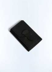 Plain Saffiano leather wallet