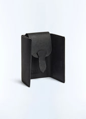 Plain Saffiano leather wallet