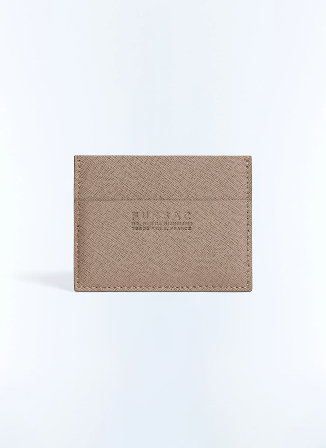 Saffiano Leather Card Holder