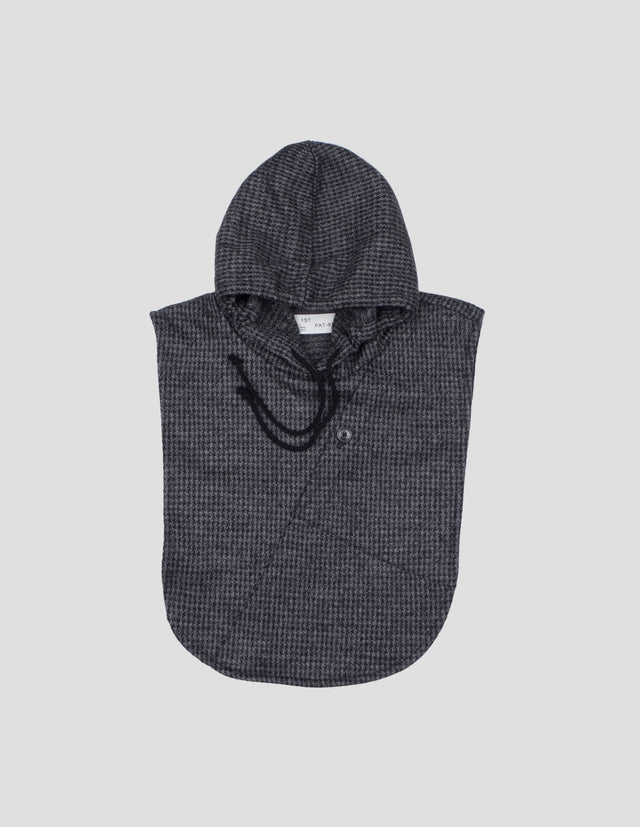 WARMHOOD “PIED DE POULE KNIT” PURE WOOL