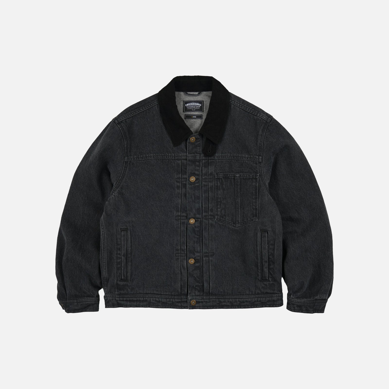 Washed Denim Trucker Jacket