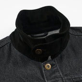 Washed Denim Trucker Jacket