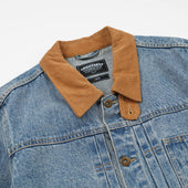 Washed Denim Trucker Jacket
