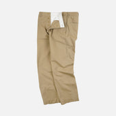 Washed Officer Chino Pants Beige