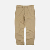 WASHED OFFICER CHINO PANTS - BEIGE