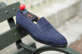 Washington Dark Sapphire Suede Clearance