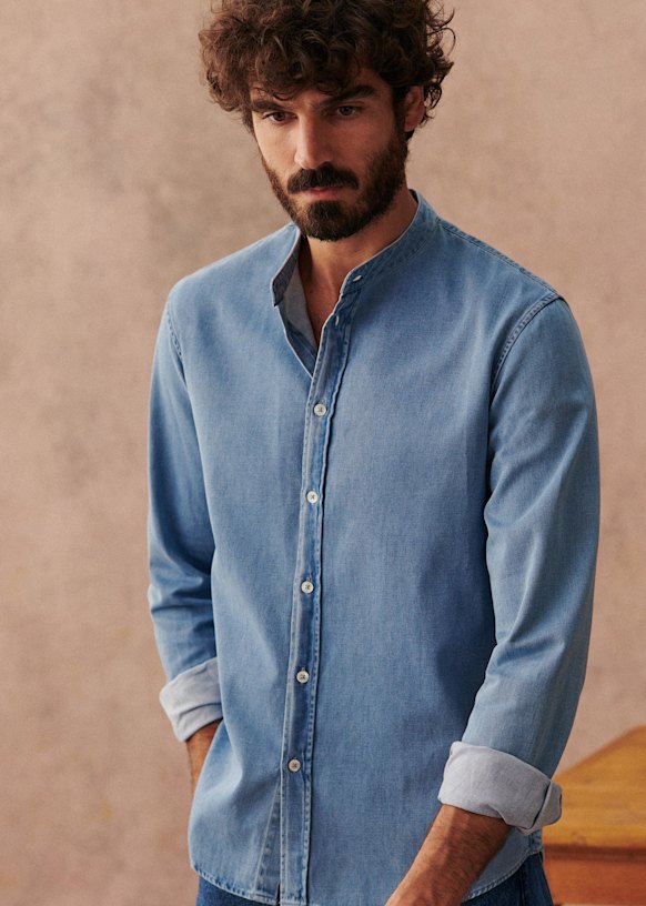 Benny Shirt Light Denim