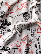 the "graffiti" bandana