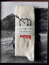 the "mi amor" sock