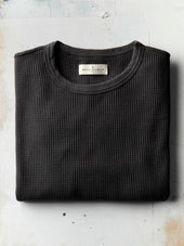 Long Sleeve Thermal Crew In Faded