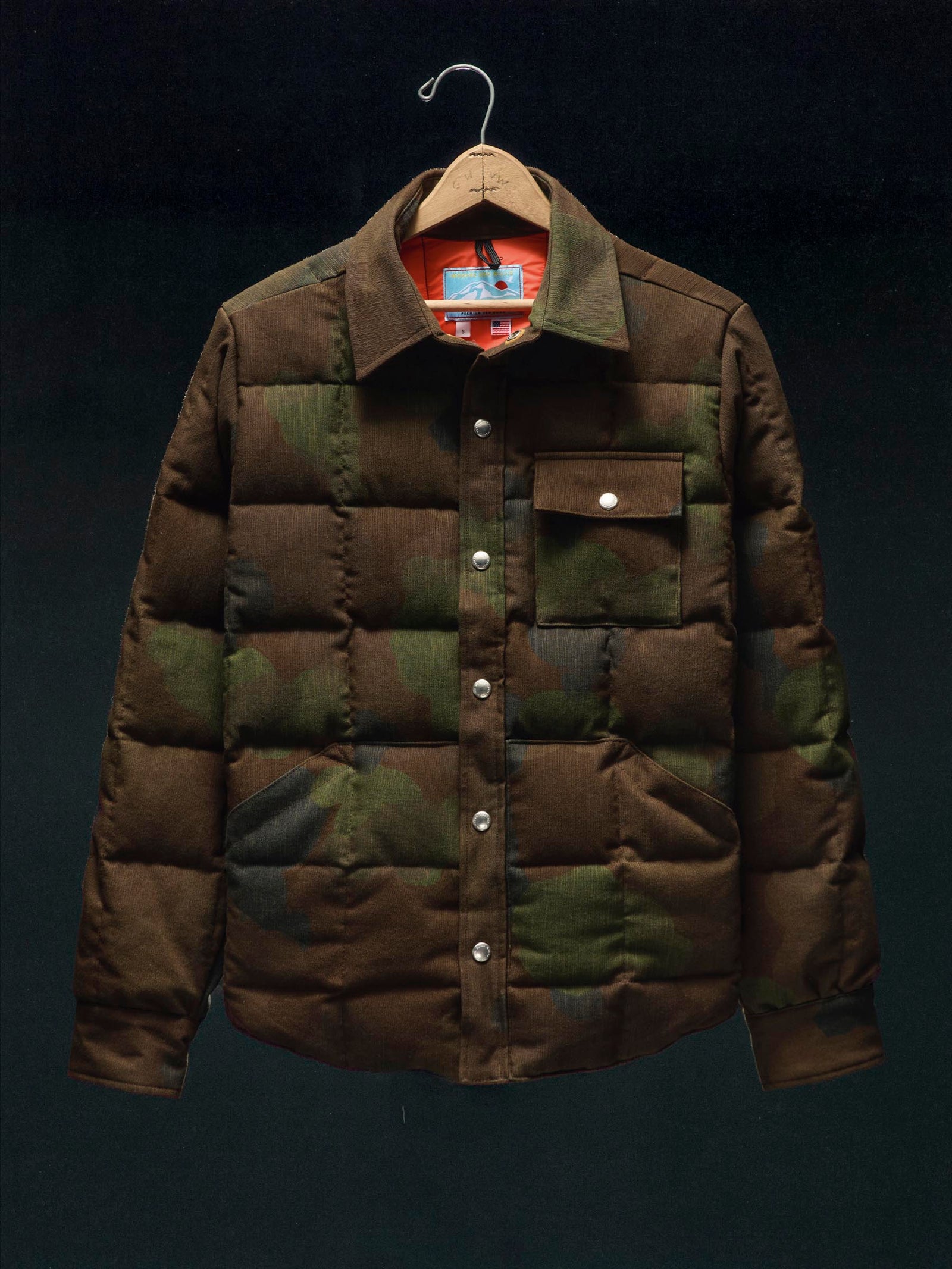 I W X Cdw Quilted Camo Jacket