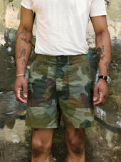 the ripstop fatigue short in painted camo