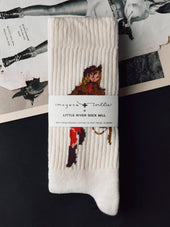 the "cowgirl" sock
